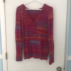 Juniors sweater with kangaroo pocket